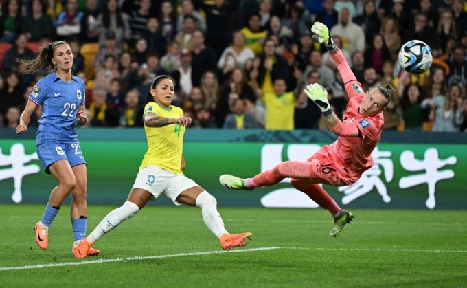 Brazil thi đấu đầy nỗ lực và có bàn thắng gỡ hòa 1-1 ở phút 58
