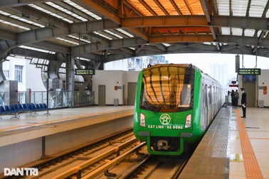 Lịch chạy tàu Cát Linh- Hà Đông dịp Tết 2022 có thay đổi không?