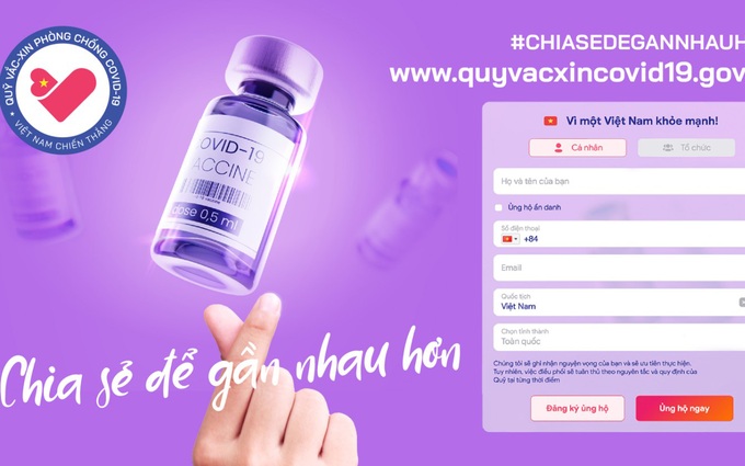 Quỹ Vaccine của Việt Nam là sáng kiến nhân văn