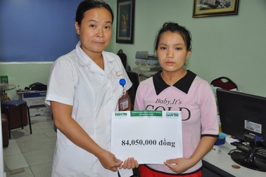 Hơn 84 triệu đồng đến với bé Lý Đức Siêu bị tim bẩm sinh