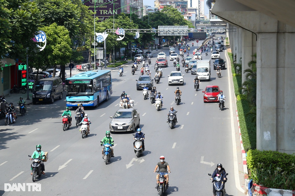 Tuyến đường đầu tiên ở Hà Nội sắp tách riêng làn ô tô, xe máy - 5 Tuyến đường đầu tiên ở Hà Nội sắp tách riêng làn ô tô, xe máy - 5