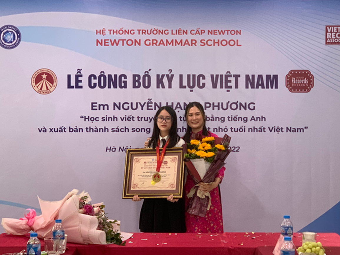 Kỷ lục gia nhỏ tuổi Việt Nam xuất bản truyện giả tưởng bằng tiếng Anh - 3 Kỷ lục gia nhỏ tuổi Việt Nam xuất bản truyện giả tưởng bằng tiếng Anh - 3