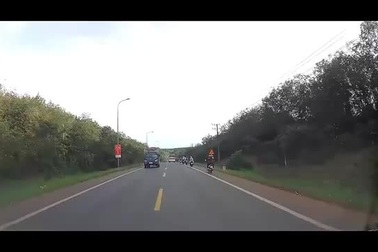 Trên một đoạn đường ngắn, tài xế hai lần bị cảnh sát giao thông xử phạt vì chạy quá tốc độ