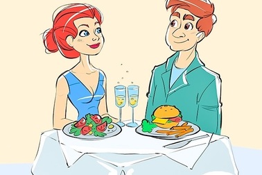 Chùm ảnh hài: Khác biệt cách nhìn thế giới của đàn bà và đàn ông