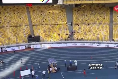 VĐV đi bộ Việt Nam mất oan HCV vì đối thủ Malaysia chạy về đích