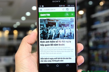 Đập hộp Xperia Z3 chính hãng tại Việt Nam