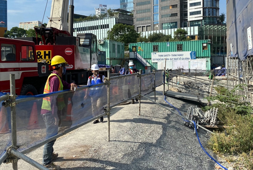 Tạm dừng giám sát trên công trường Metro số 1 vì Covid-19 - 3