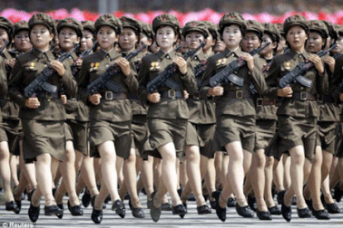 Triều Tiên tổng động viên cả nữ giới?