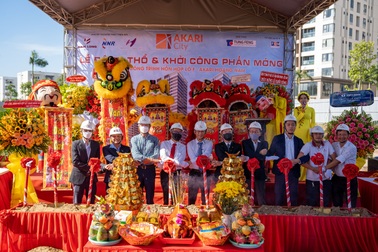 Tập đoàn Nam Long động thổ Akari City giai đoạn 2