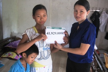 Hơn 41 triệu đồng đến với em Nguyễn Thị Vân   