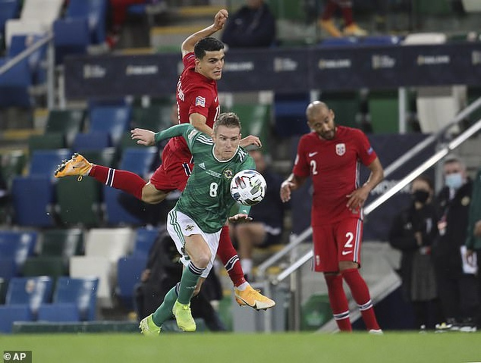 Erling Haaland lập cú đúp trong chiến thắng 5-1 của Na Uy - 8 Erling Haaland lập cú đúp trong chiến thắng 5-1 của Na Uy - 8
