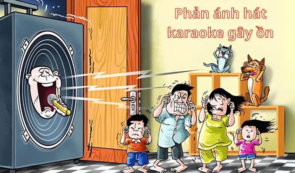 Công an ở TPHCM khuyến cáo tình trạng hát karaoke gây ô nhiễm tiếng ồn - 1 Công an ở TPHCM khuyến cáo tình trạng hát karaoke gây ô nhiễm tiếng ồn - 1