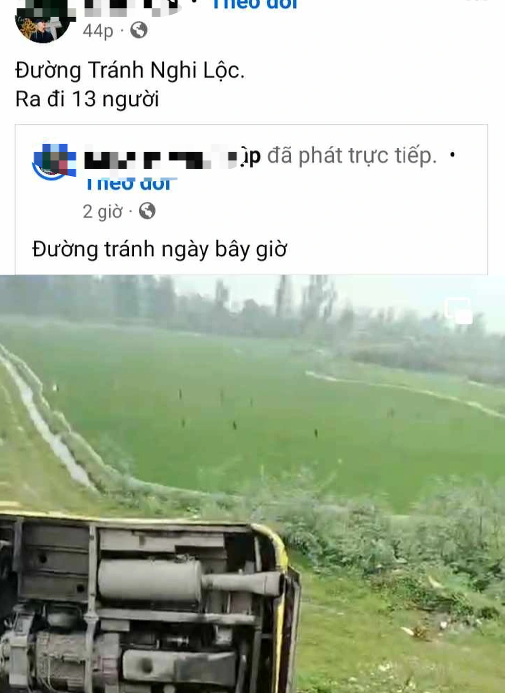Sự thật thông tin lật xe khách trên đường tránh Vinh khiến 13 người chết - 2 Sự thật thông tin lật xe khách trên đường tránh Vinh khiến 13 người chết - 2
