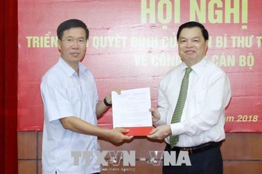 Ông Lê Mạnh Hùng làm Phó Trưởng Ban Tuyên giáo Trung ương