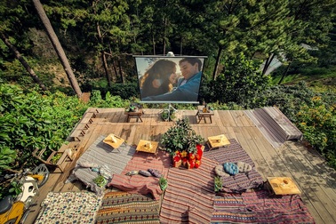 "Rạp" chiếu bóng giữa núi đồi Đà Lạt