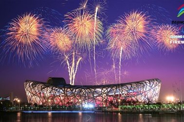 Màn bắn pháo hoa, khép lại Olympic mùa Đông 2022