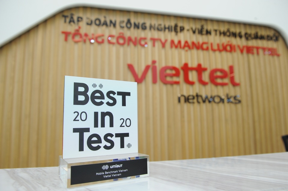 Viettel liên tục đứng đầu các đợt đo kiểm uy tín về chất lượng mạng di động - 1 Viettel liên tục đứng đầu các đợt đo kiểm uy tín về chất lượng mạng di động - 1