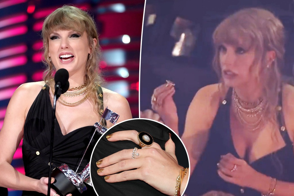 Taylor Swift was stunned in the middle of the awards ceremony because she lost a $12,000 diamond - 1