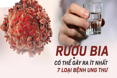 Tại sao uống rượu bia lại làm tăng nguy cơ ung thư?