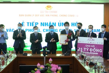 Tập đoàn AEON ủng hộ Quỹ vắc xin, chung tay vì sức khỏe cộng đồng