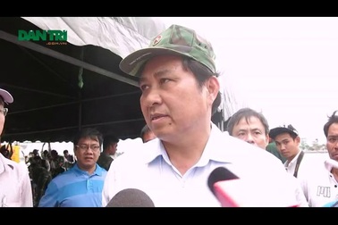 Video: Ông Huỳnh Đức Thơ - Chủ tịch UBND TP Đà Nẵng trả lời báo chí sau khi kết thúc tìm kiếm cứu nạn