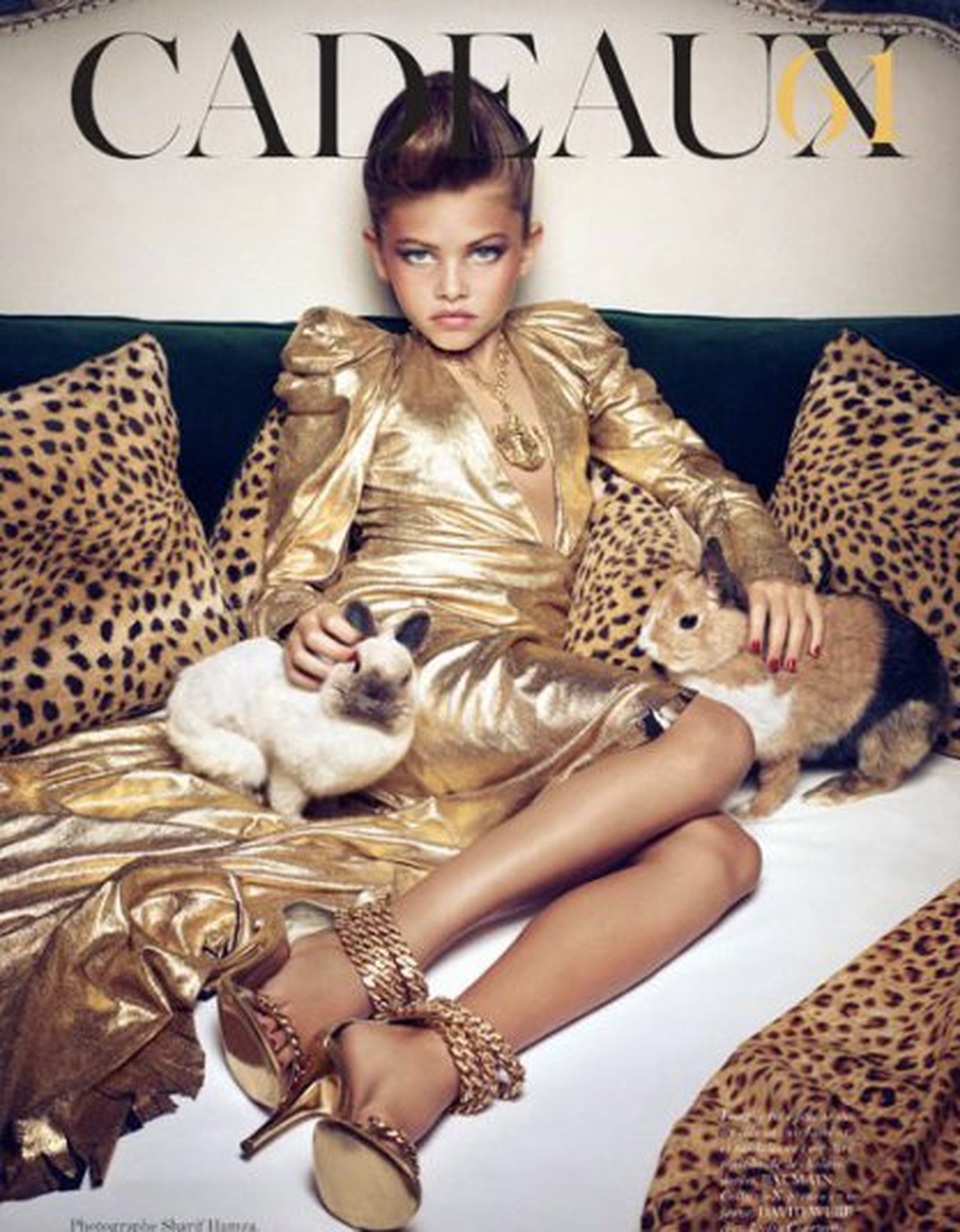 Cô gái đẹp nhất thế giới Thylane Blondeau quyến rũ với váy xuyên thấu - 6 Cô gái đẹp nhất thế giới Thylane Blondeau quyến rũ với váy xuyên thấu - 6