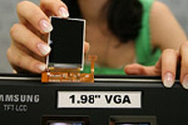 Samsung trình diễn màn hình VGA cho ĐTDĐ