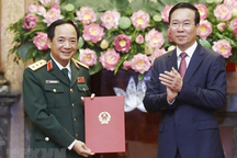 Trung tướng Trịnh Văn Quyết được thăng quân hàm Thượng tướng
