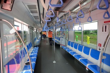 Khám phá nội thất tàu metro số 1 ở Sài Gòn