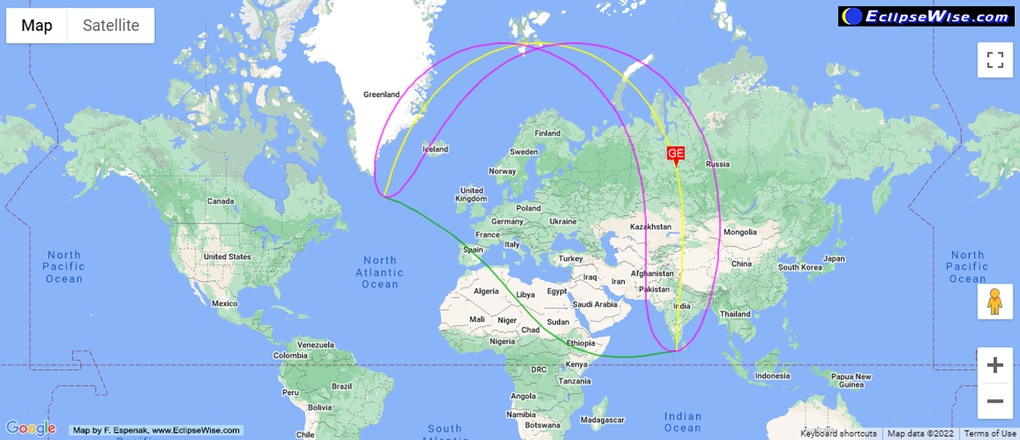 Ngày mai ở Việt Nam có thể quan sát nhật thực cuối cùng của năm 2022 - 3 Ngày mai ở Việt Nam có thể quan sát nhật thực cuối cùng của năm 2022 - 3