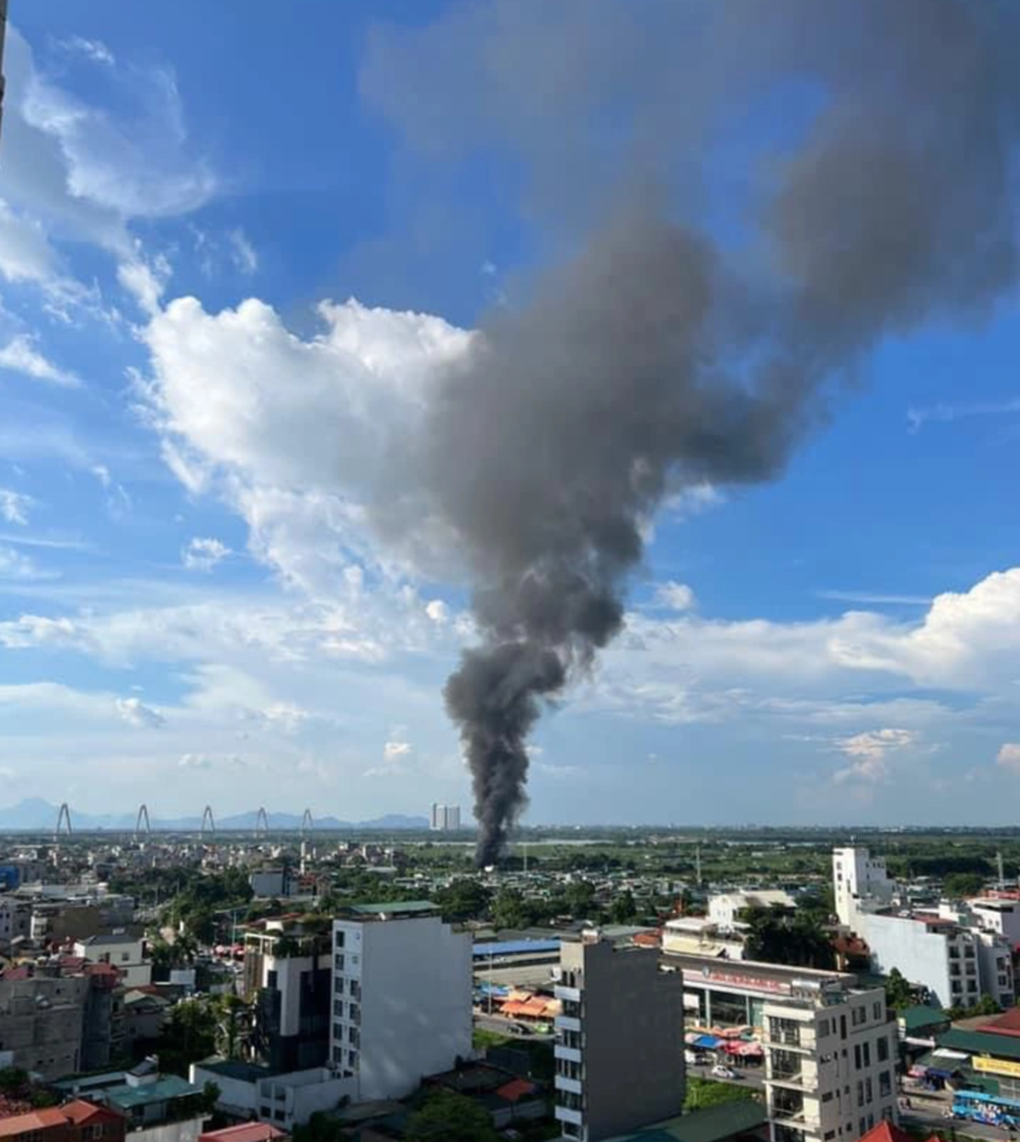 Cháy kho thiết bị bể cá ở Hà Nội - 1