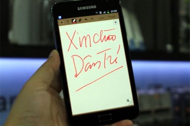 Galaxy Note cán mốc 1 triệu máy bán ra sau 2 tháng