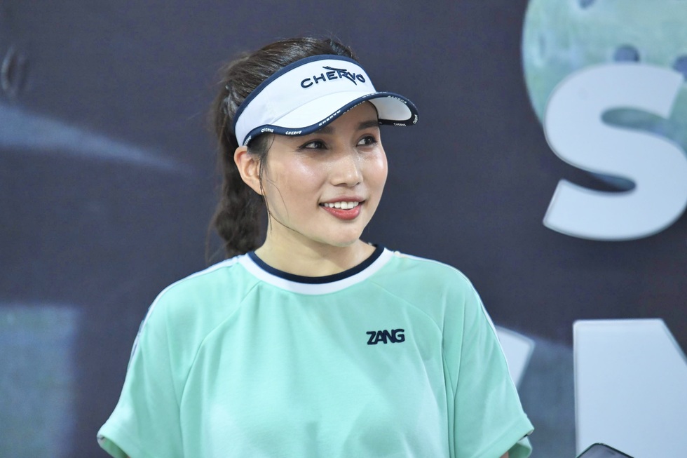 Ca sĩ Phương Thảo, Kiều Trinh gây ấn tượng trước giải pickleball Dân trí - 4 Ca sĩ Phương Thảo, Kiều Trinh gây ấn tượng trước giải pickleball Dân trí - 4