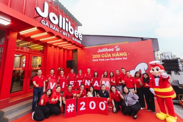 Jollibee khai trương cửa hàng thứ 200, khẳng định vị thế và trách nhiệm xã hội