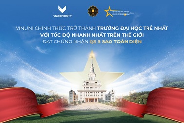 VinUni đạt chứng nhận QS 5 sao