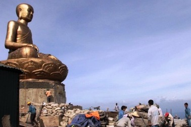 Bảo tượng đồng Phật hoàng Trần Nhân Tông 75 tỷ được thi công thế nào?