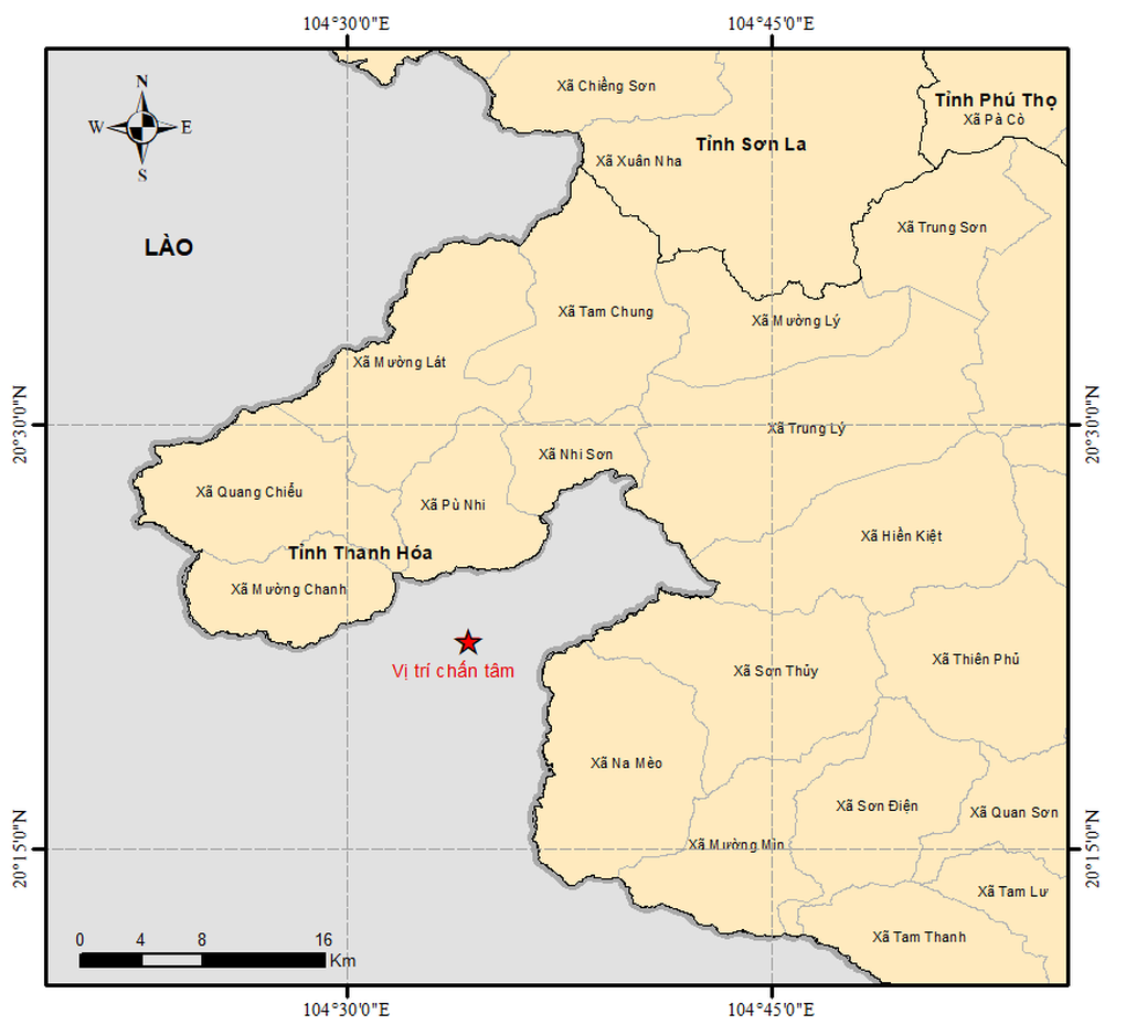 Động đất 4.8 độ ở Lào, nhiều người Hà Nội cảm nhận rung lắc - 1