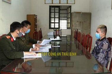 Triệu tập nam thanh niên tung tin thất thiệt "Thái Bình thất thủ vì Covid"