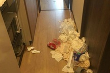 3 nữ du khách Trung Quốc để lại căn phòng thuê trọ “bẩn như ổ chuột”