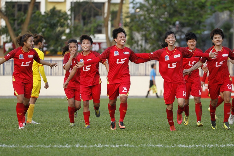 Giải bóng đá Nữ Cúp Quốc gia 2021 chuẩn bị về đích - 1 Giải bóng đá Nữ Cúp Quốc gia 2021 chuẩn bị về đích - 1