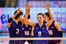 Đội tuyển bóng chuyền nữ Việt Nam thua Trung Quốc ở bán kết giải châu Á