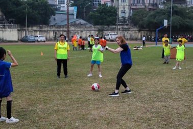 Na Uy hỗ trợ Cao Bằng phát triển bóng đá cộng đồng