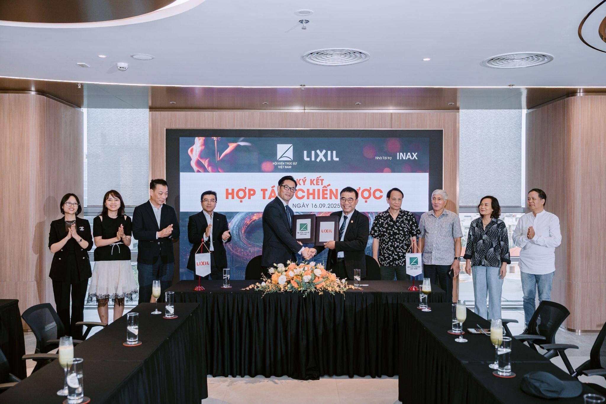 LIXIL Việt Nam và Hội Kiến trúc sư Việt Nam ký thỏa thuận hợp tác chiến lược - 1