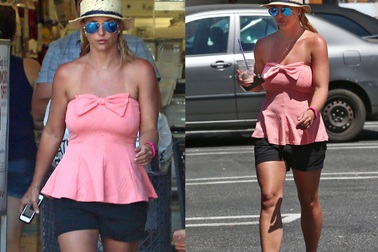 Britney Spears khỏe khoắn và xinh tươi với da nâu