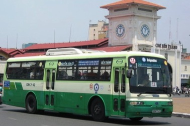 TPHCM tăng cường hơn 1.300 chuyến xe buýt dịp Tết dương lịch