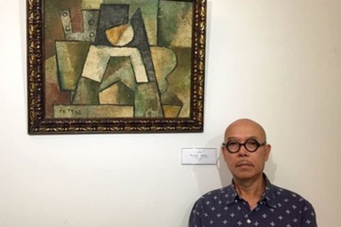 Họa sĩ Thành Chương sốc khi tranh của mình bị mạo danh tại triển lãm