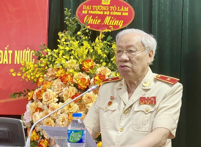 Thiếu tướng Phan Văn Lai, nguyên Chánh Thanh tra Bộ Công an, Trưởng ban Liên lạc cán bộ Công an chi viện chiến trường miền Nam