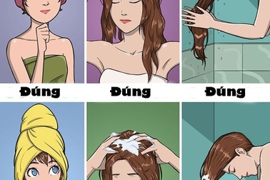 10 mẹo "giải cứu" tóc bóng nhờn