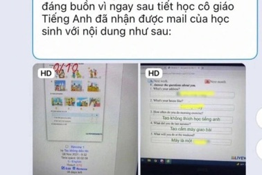 Cô giáo sốc khi học trò lớp 5 trả bài tiếng Anh bằng... chửi thề