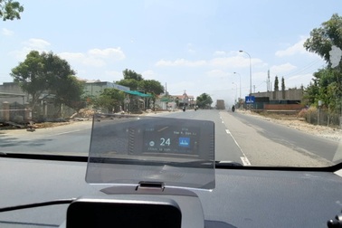 HUD dẫn đường kính lái Vietmap - xu hướng công nghệ cho ô tô